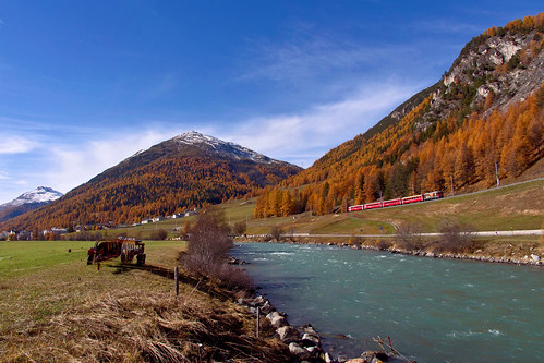 panorama mountain landscape suisse ngc rail railway olympus svizzera bahn autunno treno omd ferrovia locomotiva 2013 paolobrocchetti