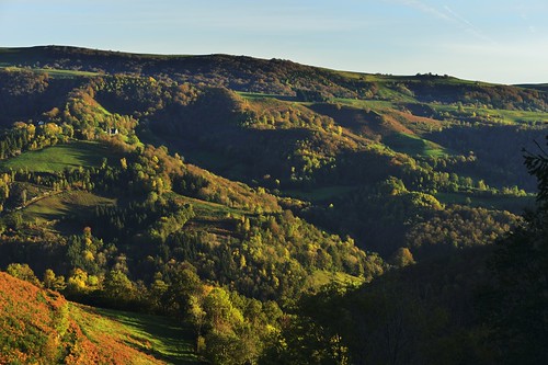 autumn france automne landscape europe herbst paysage landschaft auvergne cantal