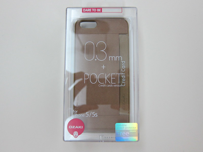 Ozaki O!coat 0.3+Pocket - Packaging Front