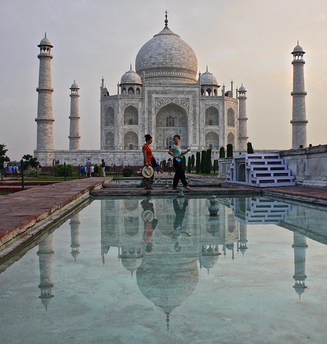 Reflections of the Taj Mahal