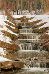 restored stream, unnamed tributary of South Fork Peachtree Creek, Mason Mill Park, DeKalb County, Georgia 1