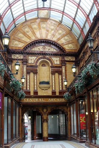 A walk from Newcastle Central Station to Central Arcade