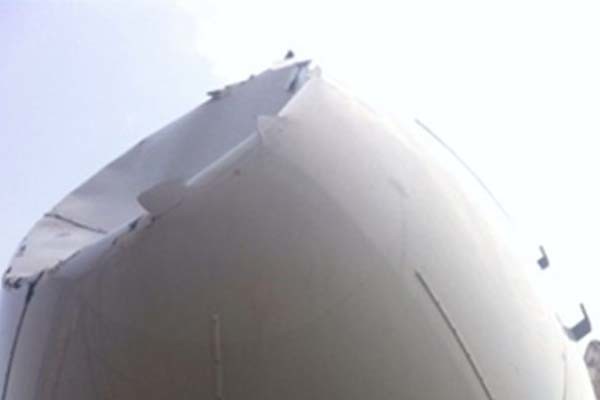 Avión chino impacta con Ovni en pleno vuelo