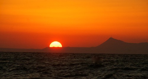 sunset seascape canon landscape eos coast kreta greece crete eos350d planatias