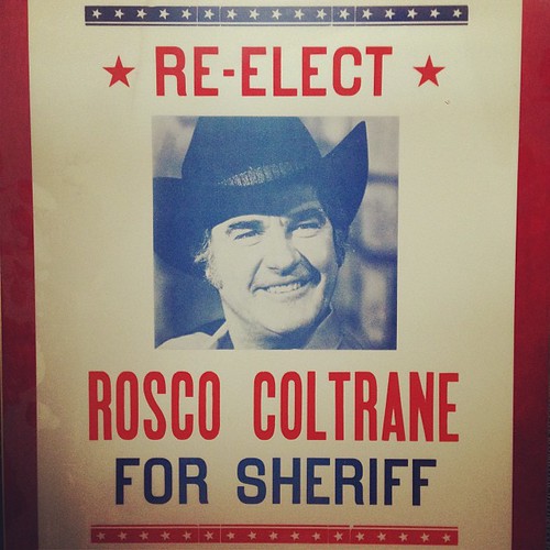 Time to get out the vote!!! #rosco #bosshogg #dukesofhazzard