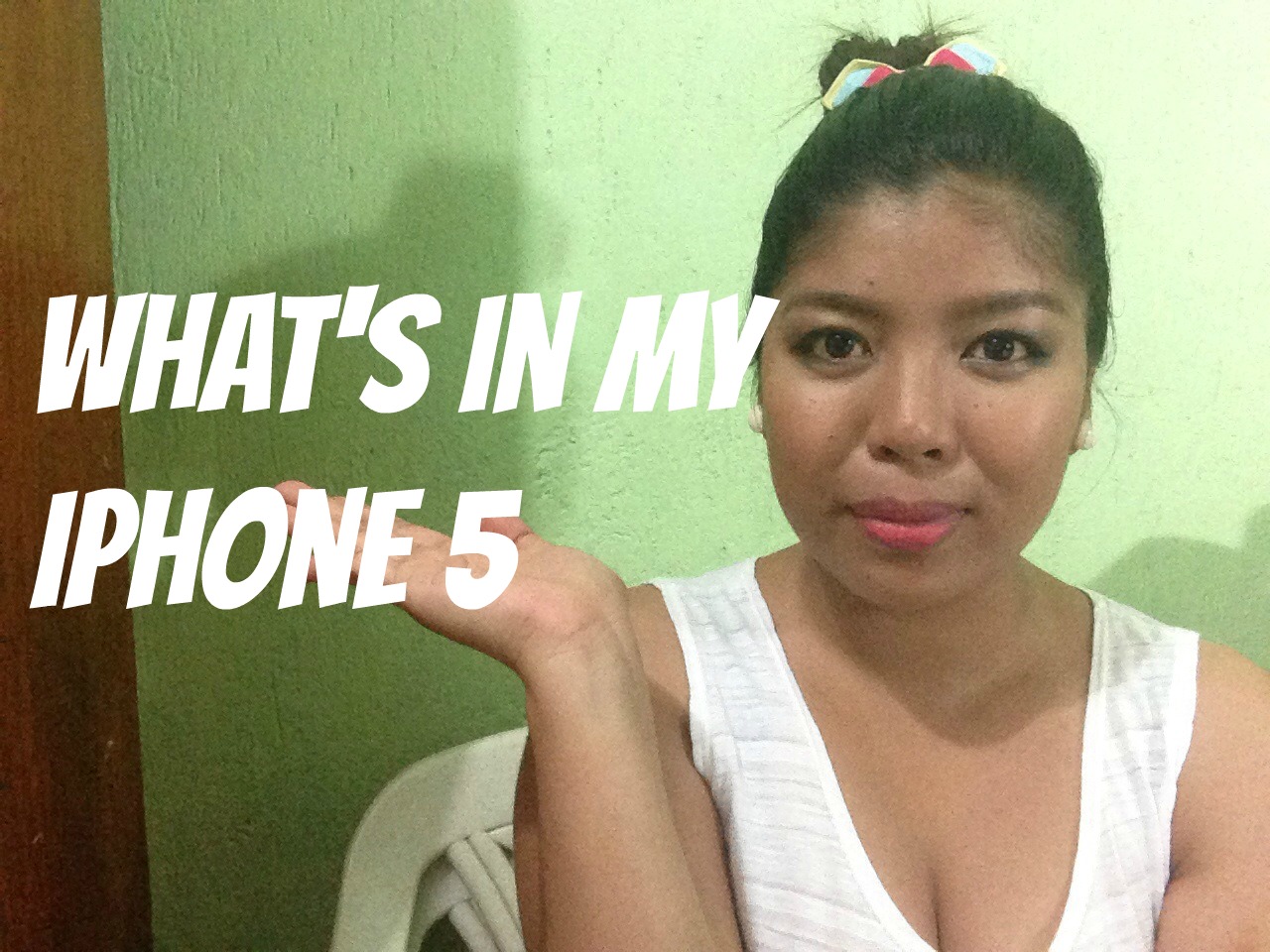 YouTuber Vlogger What's in my iPhone 5 Tag