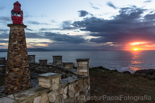 sunset sea españa atardecer mar asturias tapia asturies tapiadecasariego principadodeasturias balizas