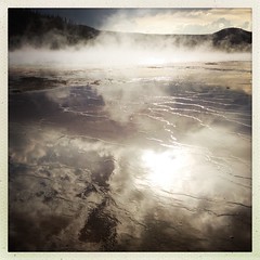 Yellowstone National Park #hotpot #water #colours #wyoming #nature