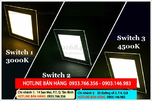 đèn led downlight 3W, 5W, 7W, 9W, 12W giá rẻ nhất 2013