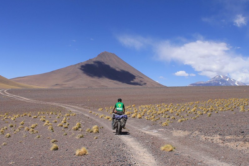 Cycling to Llullaillaco