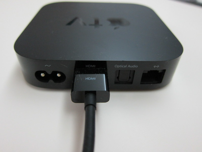 Apple HDMI to HDMI Cable - Plugged To Apple TV