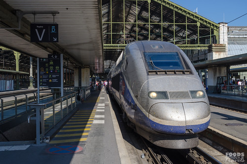 SNCF high speed train - Gare de Lyon Paris