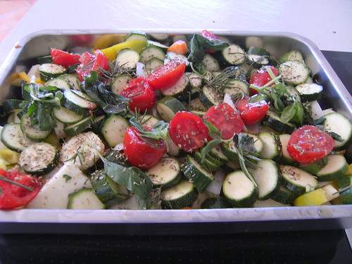Briam - Baked vegetable medley