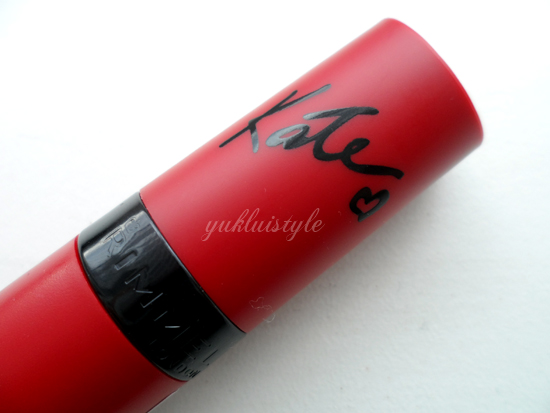 Rimmel London Lasting Finish Matte by Kate Moss in 107 review swatch