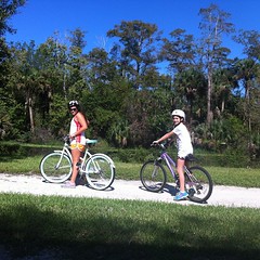 It's a beautiful day for a picnic and a bike ride!