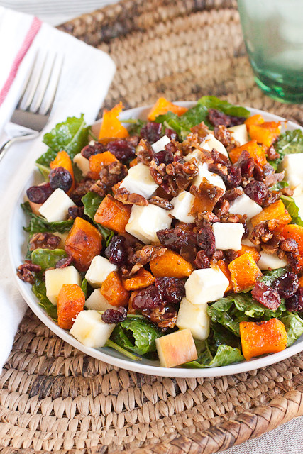 Sweet and Salty Fall Harvest Salad