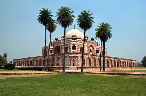 india building architecture garden palms asian asia day delhi indian tomb palm clear hdr highdynamicrange charbagh newdelhi southasia humayunstomb southasian mughal mughalarchitecture asianarchitecture