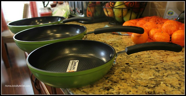 3-Piece Ozeri Green Earth Frying Pan Set