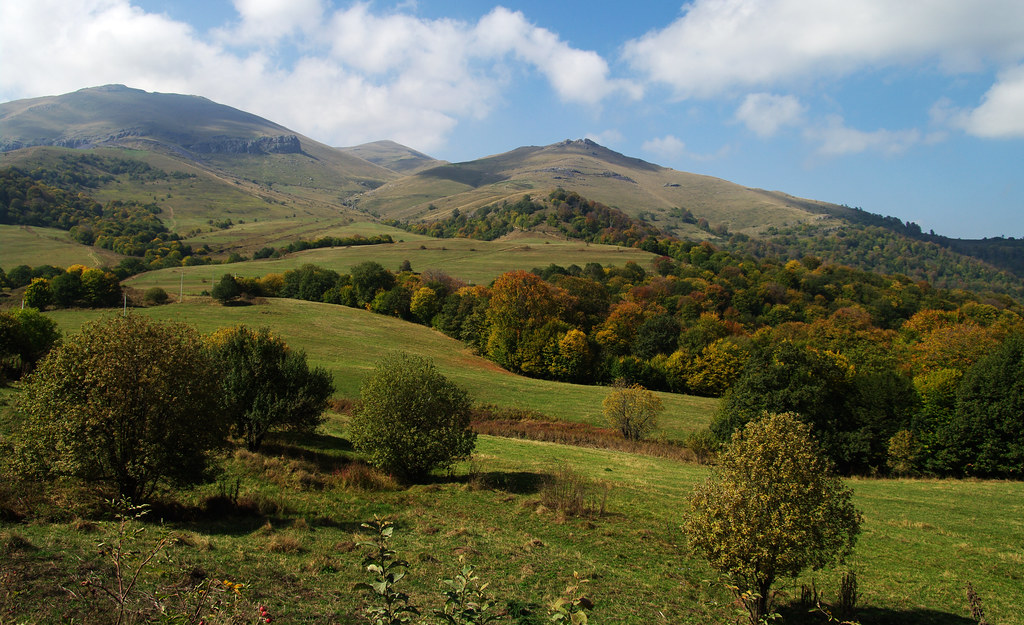 Autumn hills of Lori province