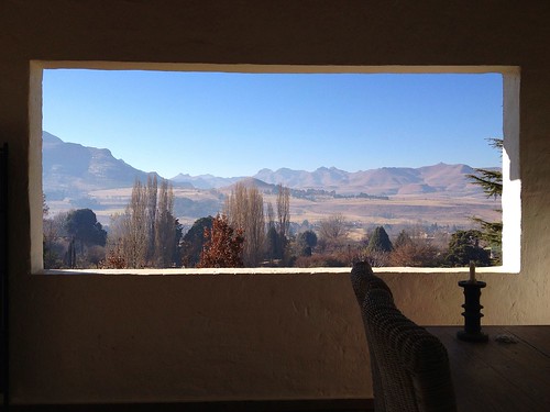 africa winter mountains southafrica view verandah freestate clarens iphone4s