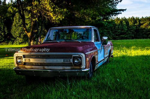 blue sunset chevrolet 1969 field truck rust northcarolina chevy rusting bellwood