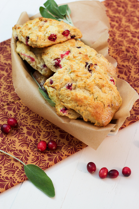 Cranberry and Sage Biscuits