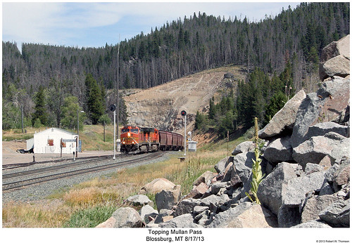 railroad train montana diesel railway trains locomotive trainengine ge bnsf dash944cw burlingtonnorthernsantafe dash9 c449w sixaxle blossburg