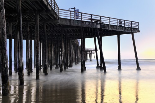 ocean california sunset sea reflection beach water pier seaside nikon pismo joaofigueiredo nikond3x joaoeduardofigueiredo