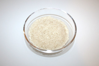 14 - Zutat Basmati-Reis / Ingredient basmati rice
