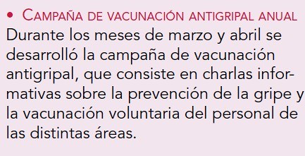 Vacunación antigripal voluntaria