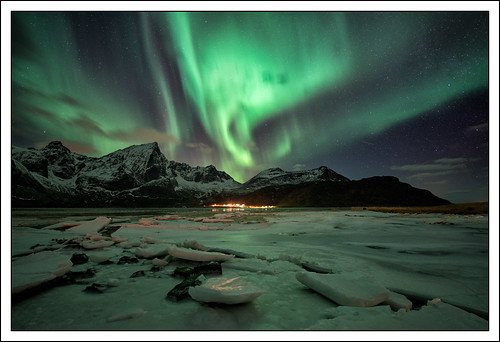 sky norway landscape lights coast aurora northern lofoten borealis nordland kilan photostyles