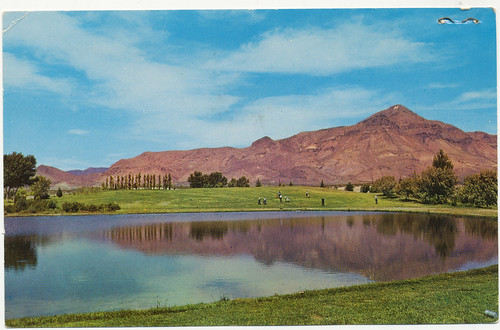 mountain lake newmexico postcard socorro