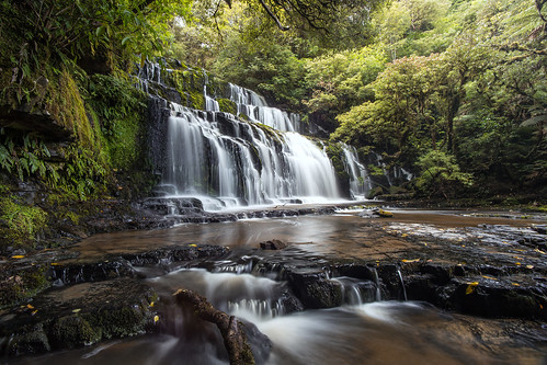 newzealand summer water landscape waterfall long exposure southisland catlins swarts tokina17mmrmc sebastianwarneke