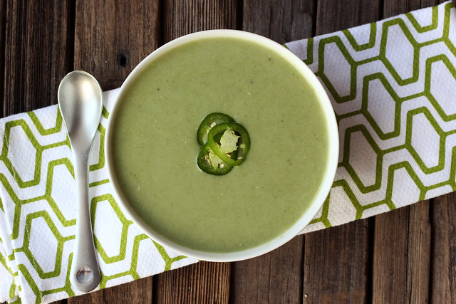 Potato and Spinach Soup with Jalapeño from the Nourished Kitchen Cookbook + Giveaway