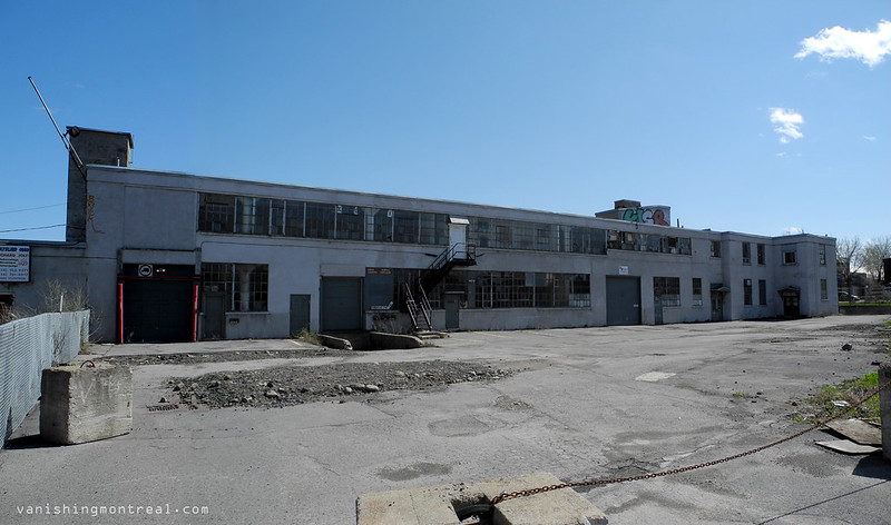 St-Patrick building empty set for demolition - panoramic