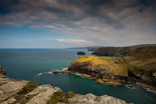 ocean sea sky water clouds canon cornwall waves cliffs celtic tamron tintagel 6d