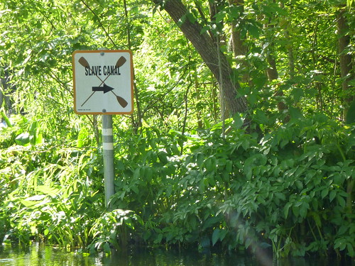 Slave Canal sign