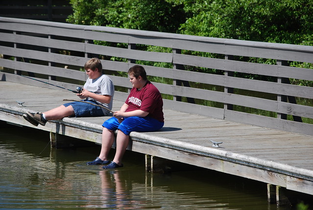 There is nothing better than a lazy summer day of fishing at Claytor Lake State Park.