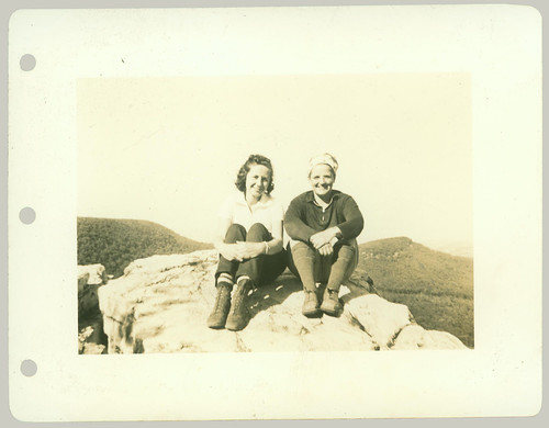 Two Girls on a Rock