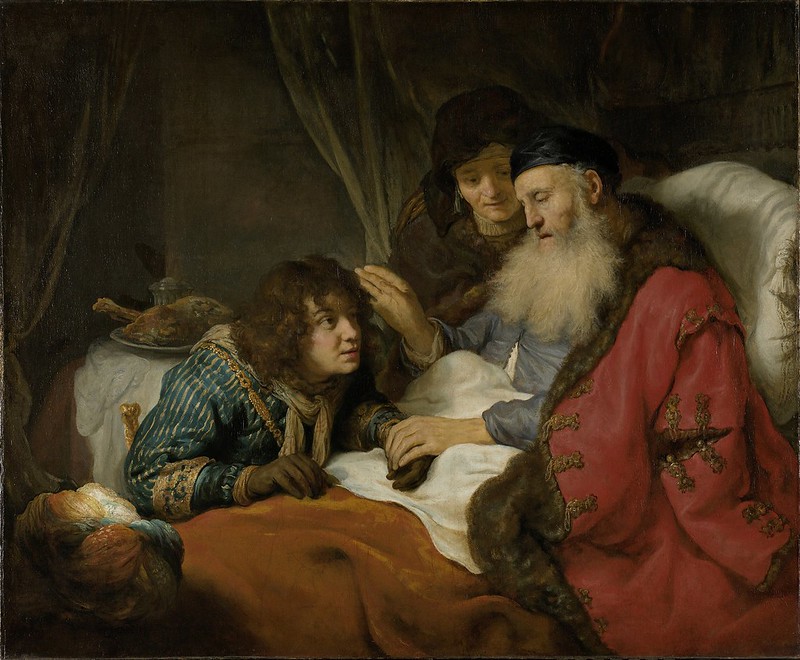Govert Flinck - Isaac Blessing Jacob (c.1638)