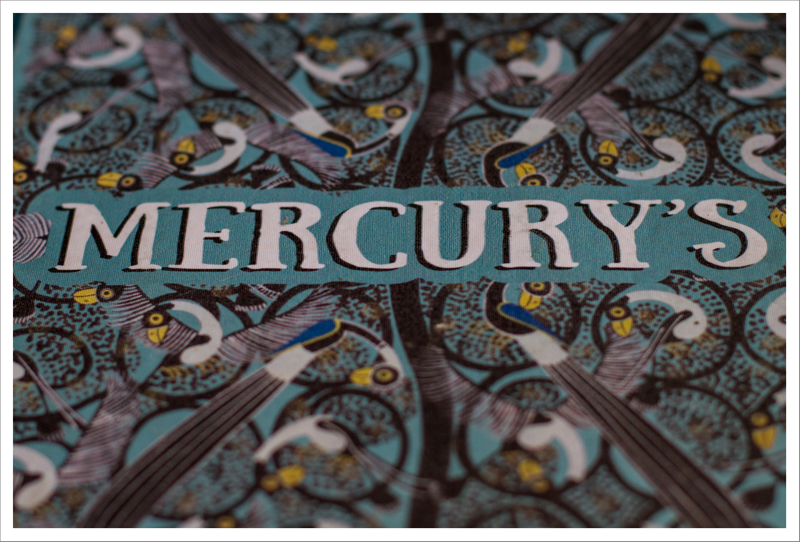 El menú del Mercury's
