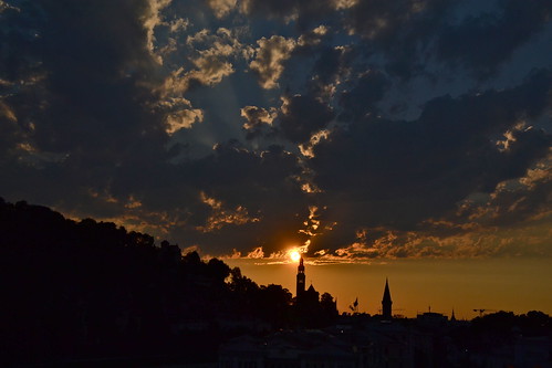 sunset salzburg june juni clouds austria österreich sonnenuntergang wolken soe steinterrasse mülln ringexcellence nikond3100