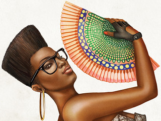 African Pinup