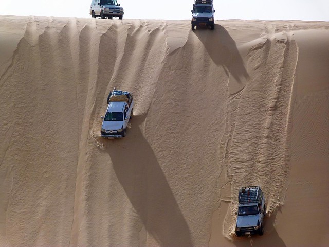 Dunas del desierto Líbico (Egipto)