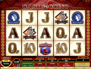 CashOccino Slot Machine
