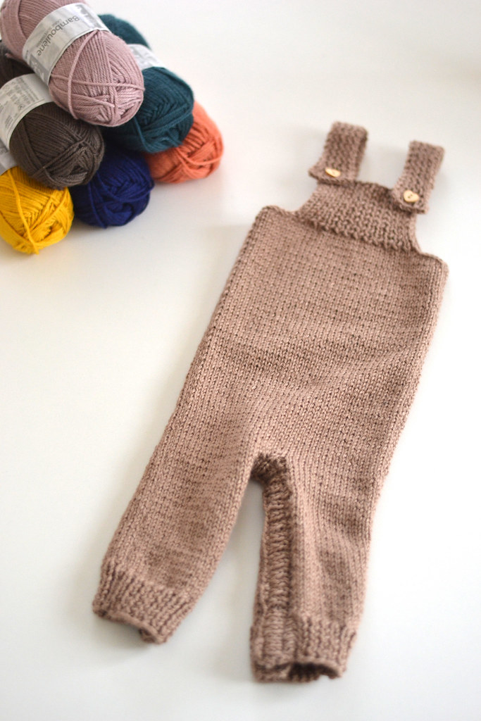 Kit tricot - salopette Ariel - bébé