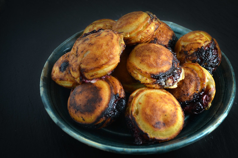 Cherry-Stuffed Ebelskivers {Mini-Danish Style Pancakes} | Things I Made Today