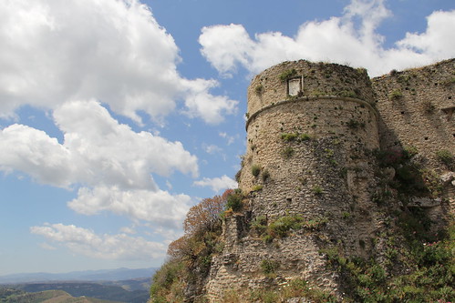 italy tower castle clouds italia ruin castello calabria gerace