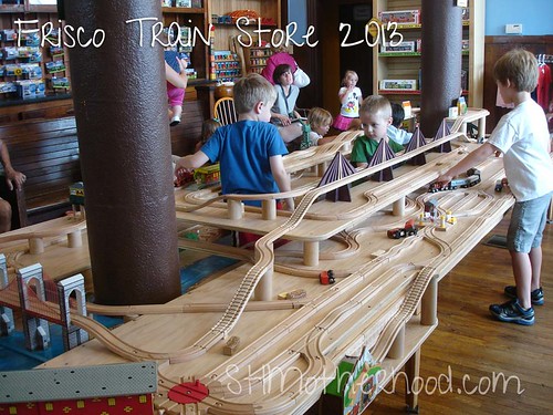 Frisco Train Store train table