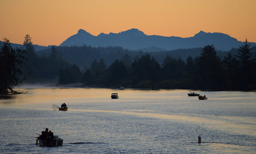 sunrise fishing nehalemriver